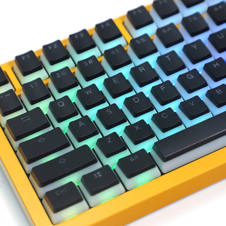 Glorious GMMK Pro 75% Custom Mechanical Keyboard Linear Switch - Bumblebee