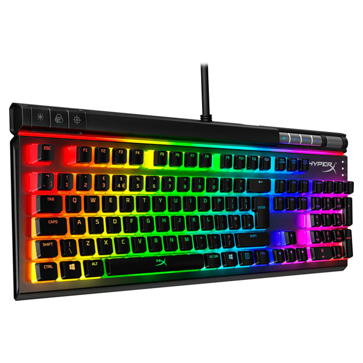 HyperX Alloy Elite 2 Full Size Wired Mechanical Gaming Keyboard - Red Switch