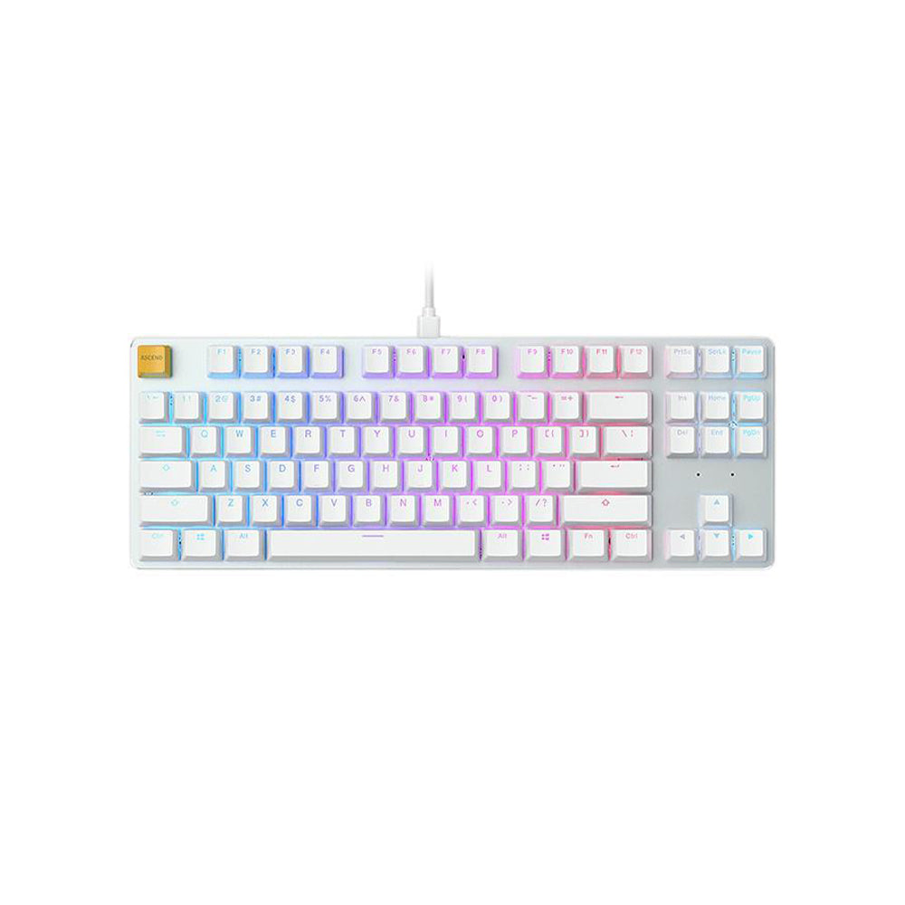 Glorious GMMK TKL Pre-Built Keyboard - White