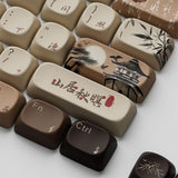 Akko Mountain Seclusion MOA Profile PBT Keycap Set - 140 Keys