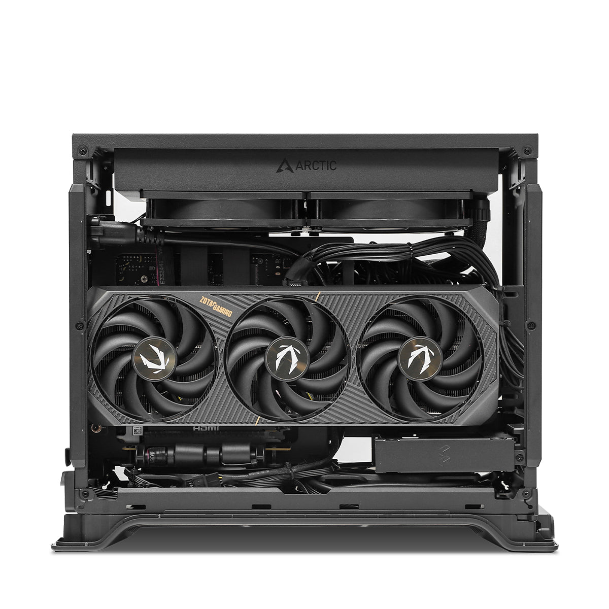 Evoke RTX 5070 Ryzen 7 7700 Gaming PC - Charcoal