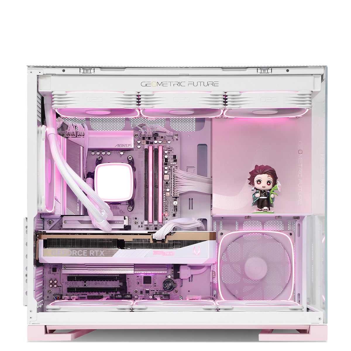 Catalyst AMP RTX 5080 Ryzen 7 9800X3D Gaming PC - Pastel Pink
