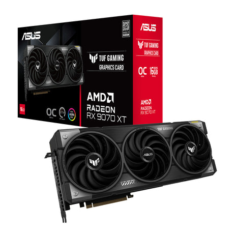 ASUS Radeon RX 9070 XT TUF GAMING OC 16GB Graphics Card