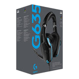 Logitech G635 Wired RGB 7.1 Surround Sound LightSync Gaming Headset