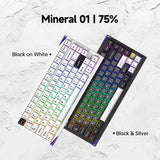 Akko Gem 01 VIA BOW 75% Wireless Mechanical Keyboard -  Stellar Rose Switch