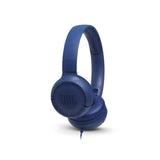 JBL Tune 500 Wired On-Ear Headphones - Blue