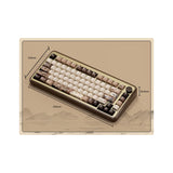 Akko MU02 Mountain Seclusion 75% RGB Wireless Mechanical Keyboard - Rosewood Switch