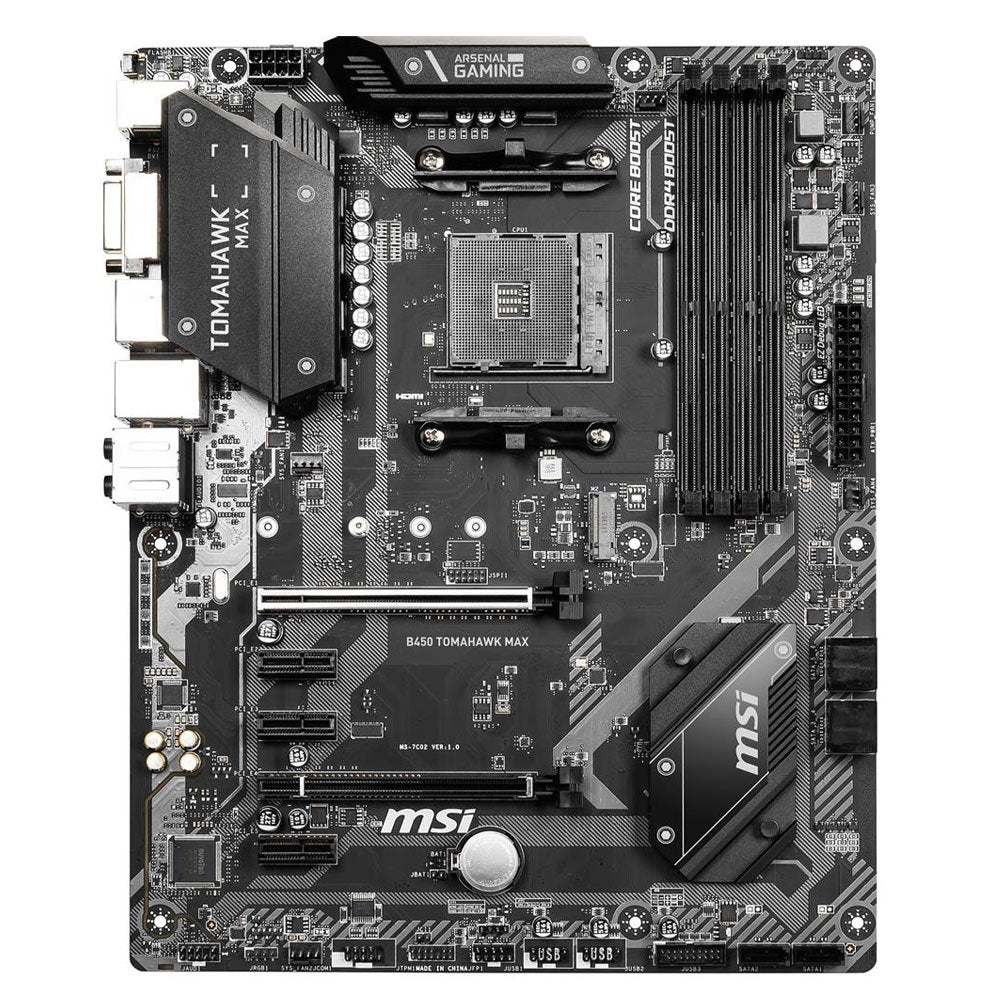 MSI B450 TOMAHAWK Max Motherboard – Computer Lounge
