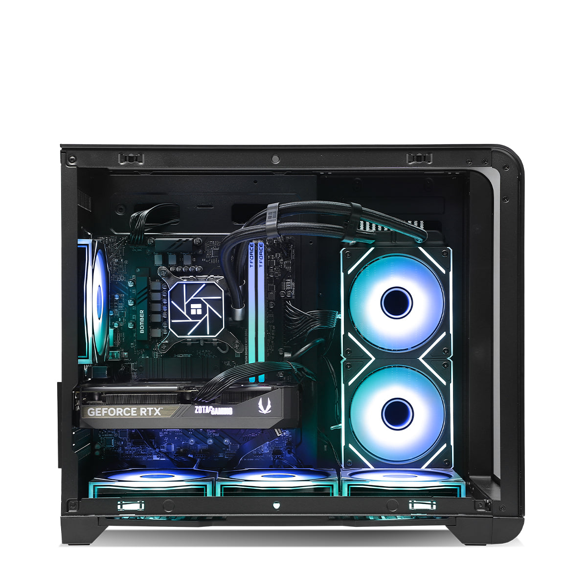 Singularity AMP GO RTX 5070 Ryzen 7 9700X Gaming PC - BLACK