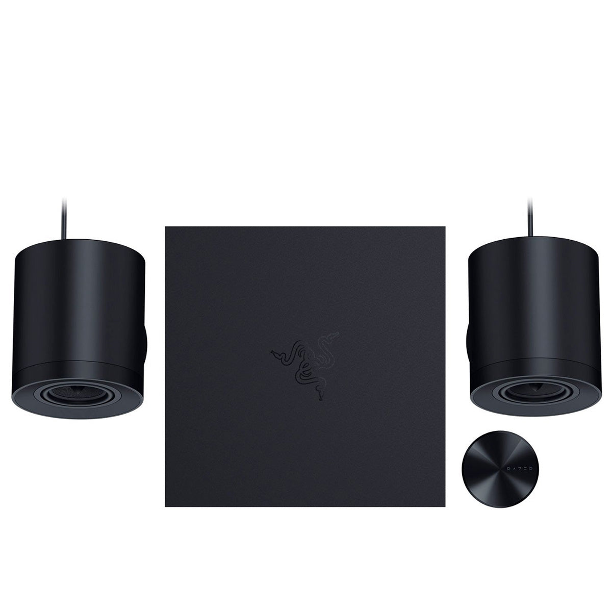 Razer Nommo V2 Pro Full-Range 2.1 PC Gaming Speakers with Wireless Subwoofer