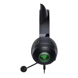 Razer Kraken Kitty V2 USB Headset with RGB Kitty Ears - Black