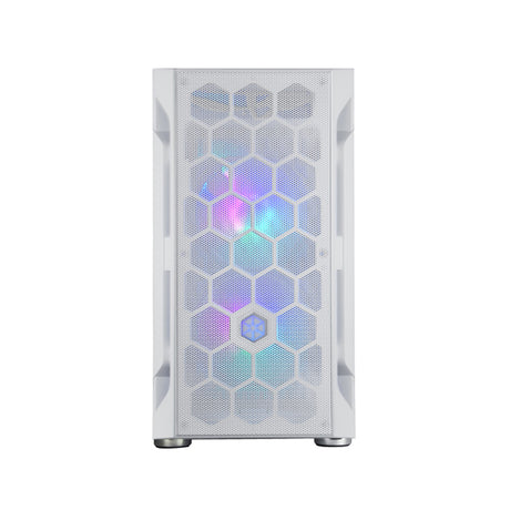 Silverstone FARA H1M PRO ARGB mATX Mid Tower Case - White