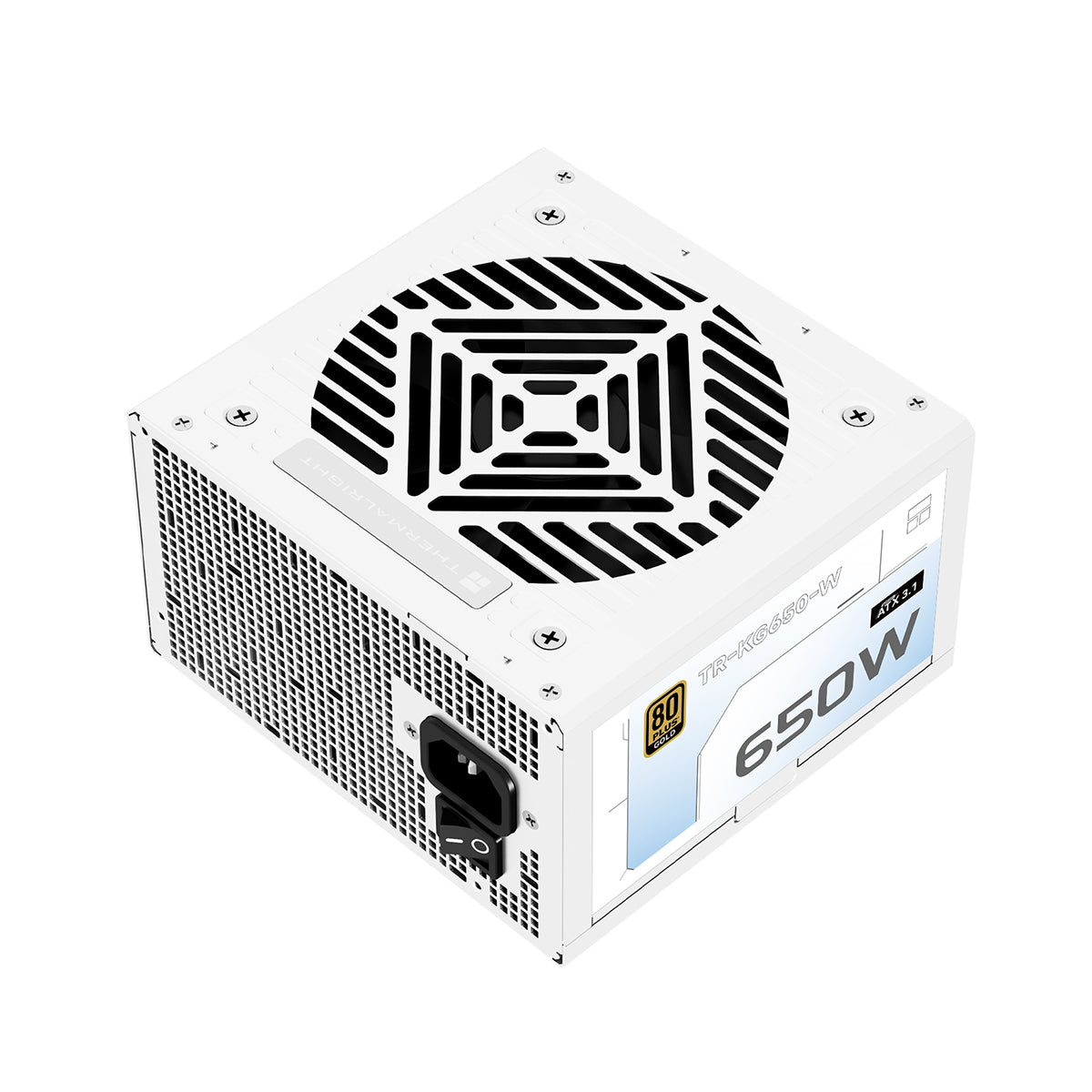 Thermalright TR-KG650 650W 80 Plus Gold Full Modular ATX 3.1 Power Supply - White