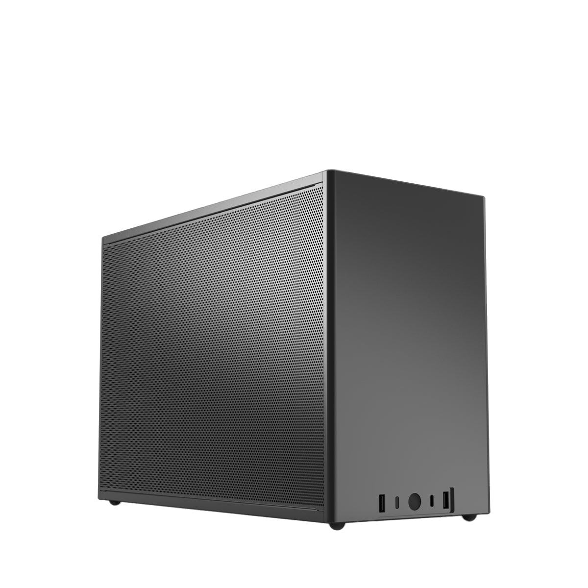 Ncase M2 Round Mini-ITX Aluminum Chassis Flatpack - Black – Computer Lounge