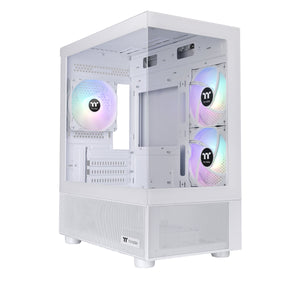 Thermaltake View 170 ARGB Tempered Glass Micro Case Snow Edition