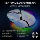 Razer Basilisk V3 35K Ergonomic RGB Wireless Gaming Mouse - White