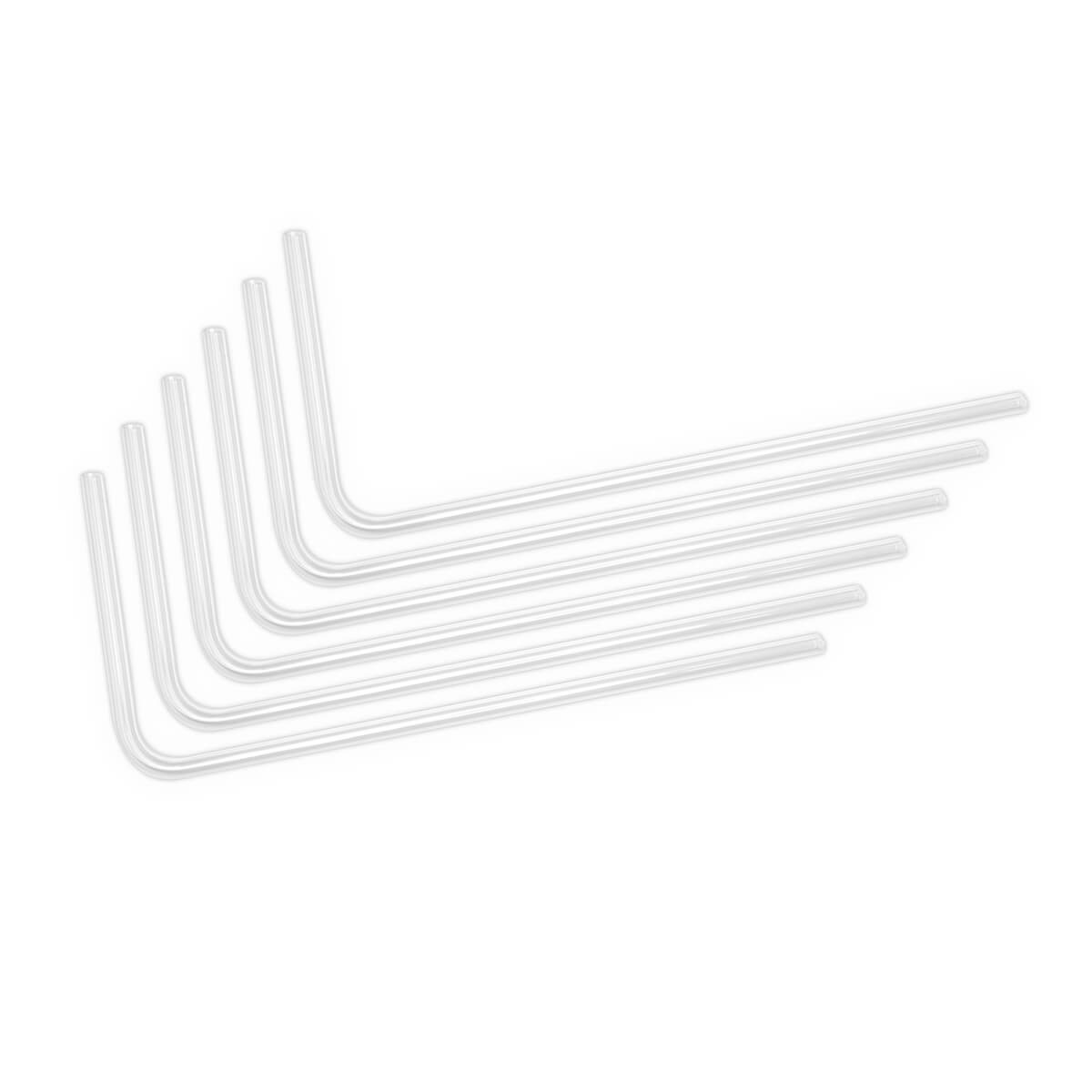 EKWB EK-Loop 14mm 0.8m Pre-Bent 90° Acrylic Hard Tube (6pcs)