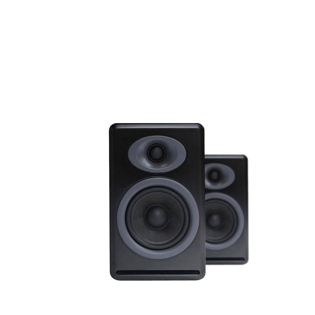 Audioengine P4 Passive Bookshelf Speakers - Satin Black