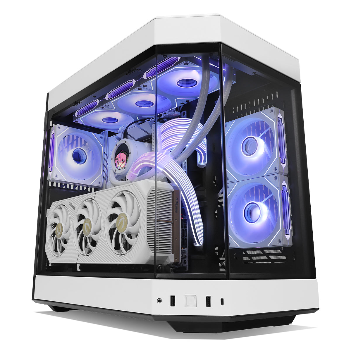 Imperial LUX RTX 5080 Core Ultra 285K Gaming PC - White