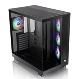 Thermaltake View 380 XL Tempered Glass ARGB Mid Tower Case Black Edition