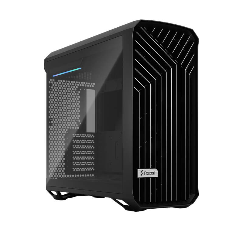 Fractal Design Torrent TG Mid Tower Case - Black Light Tint