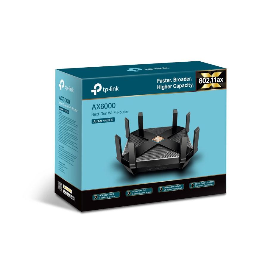 TP-Link Archer AX6000 MU-MIMO Gigabit Wi-Fi Router TP-Link Archer AX6000 MU-MIMO Gigabit Wi-Fi Router