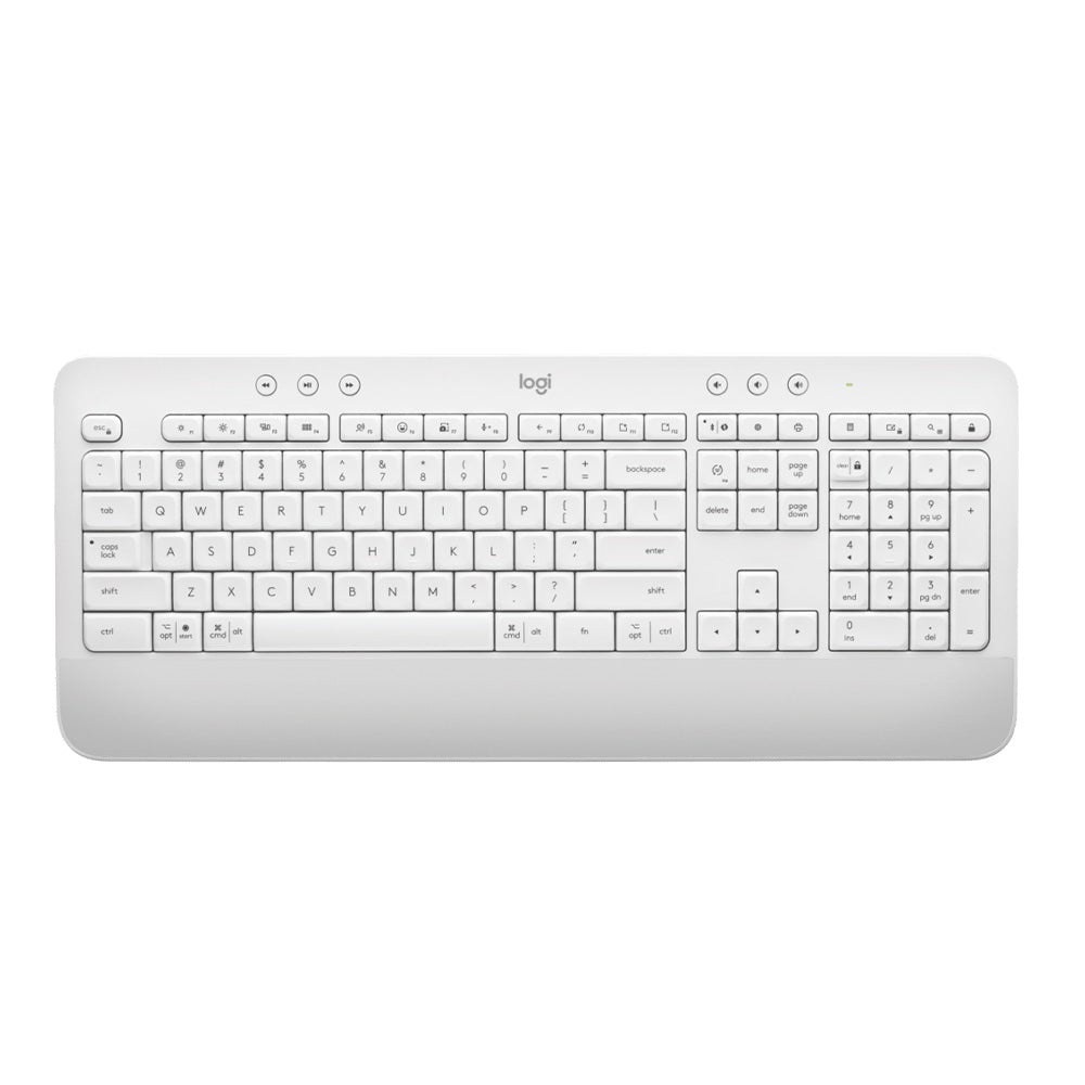 Logitech K650 Signiture Keyboard - White