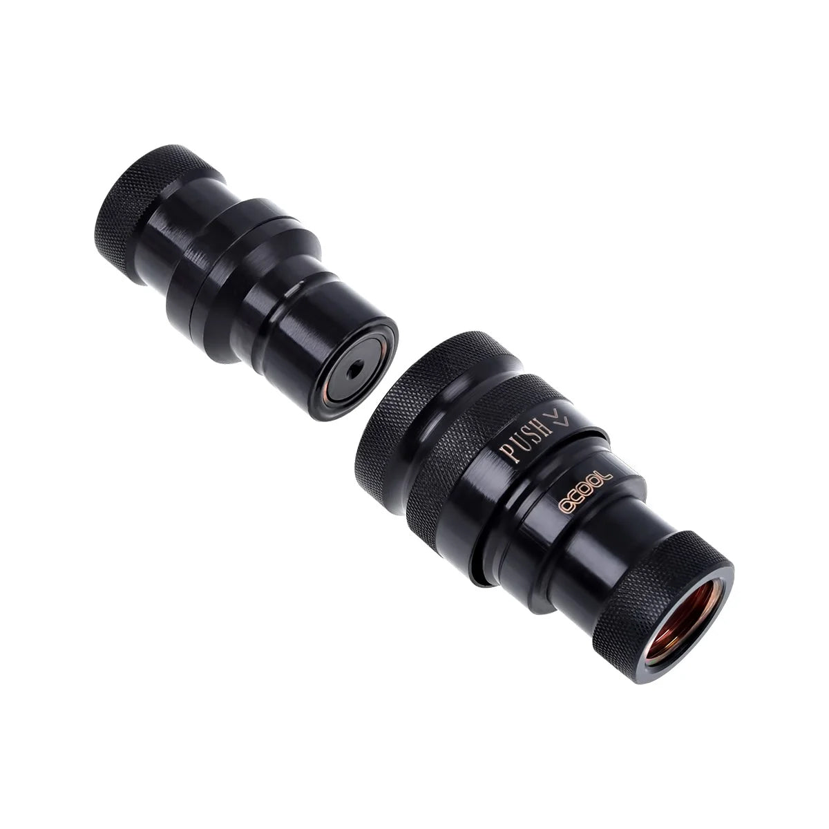 Alphacool Eiszapfen Quick Release Fitting Set G1/4 F - Black