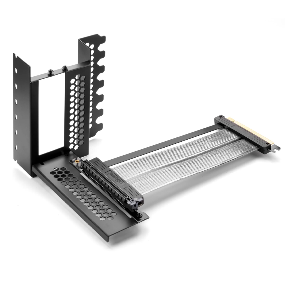 CableMod Vertical PCI-e Bracket 4.0 - Black (2 x DisplayPort)