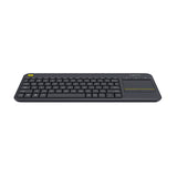 Logitech K400 Plus TV Wireless Touch Keyboard - Black