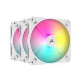 CORSAIR AR120 White, 120mm iCUE RGB Fan, ARGB-compatible, Triple Pack