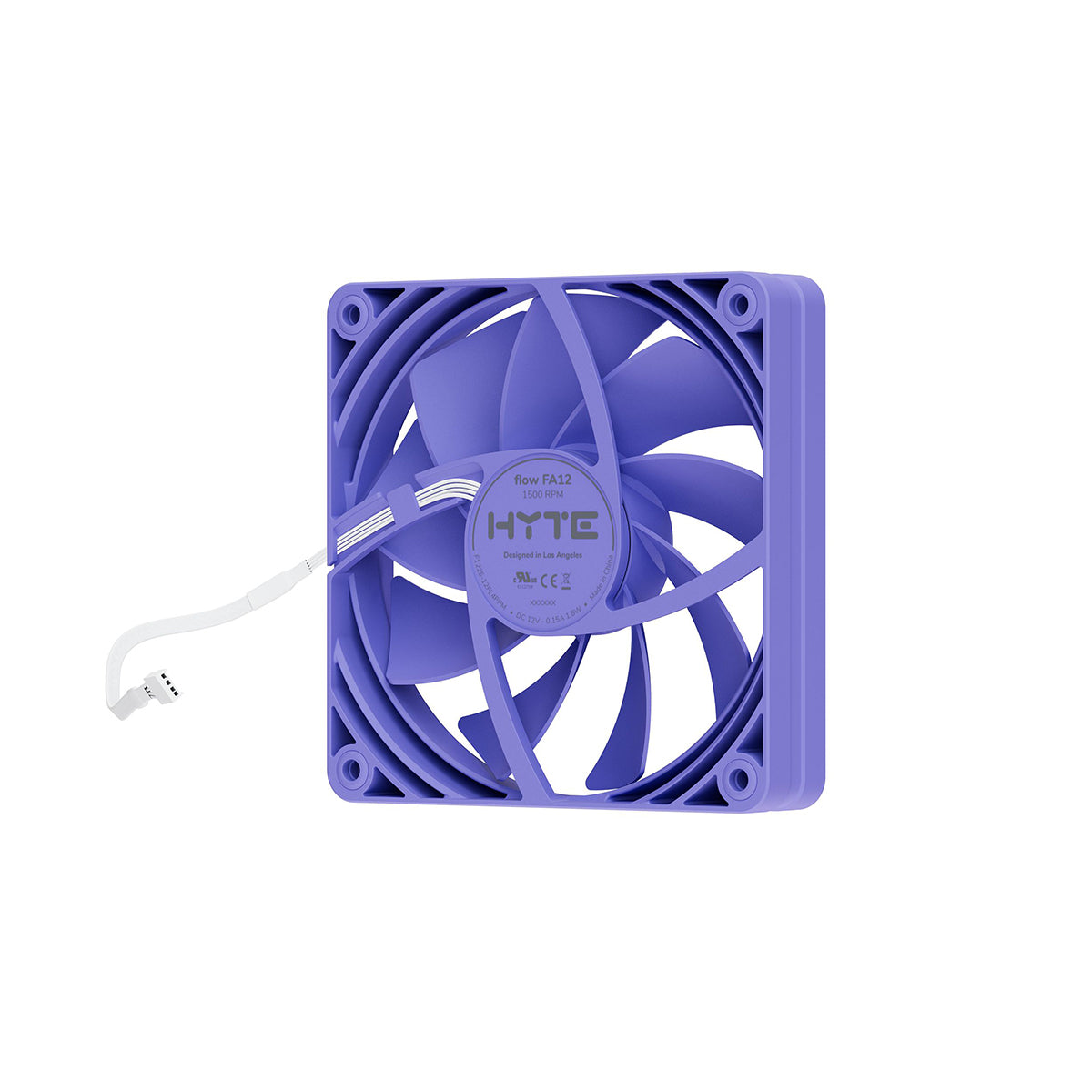 Hyte FA12 120mm PWM Fan 4 Pack - Taro Milk