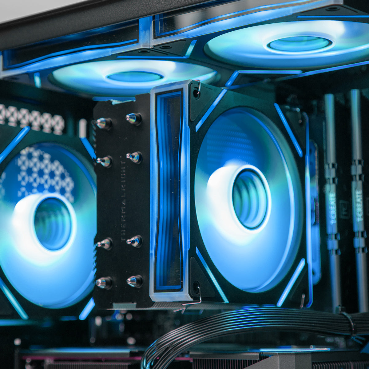 Qubit NEX RTX 5060 Ryzen 5 7400F Gaming PC - BLACK