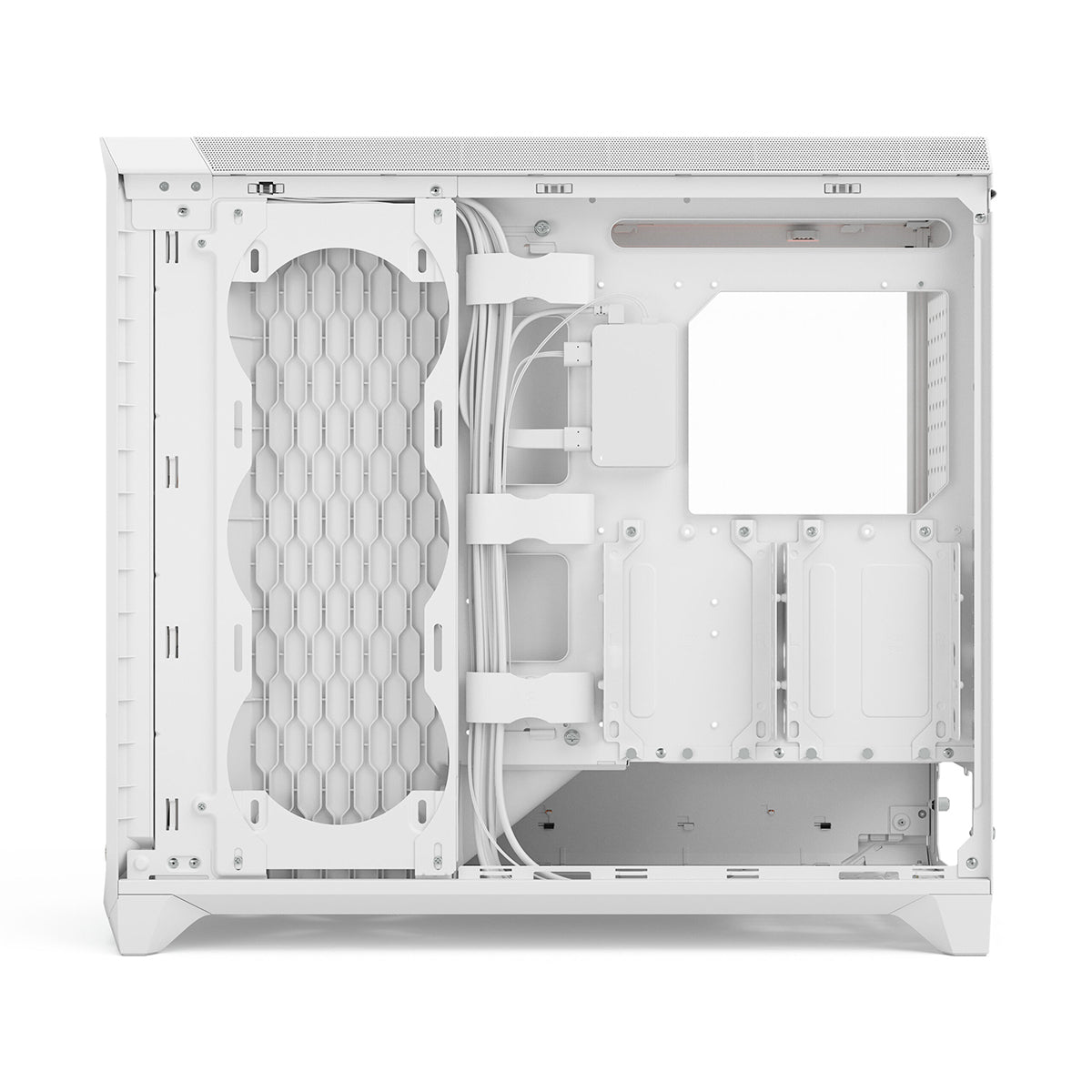 Fractal Design Meshify 3 XL Ambience Pro RGB Full Tower Case - White TG Clear Tint