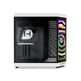 HYTE Y70 Touch Tempered Glass Full Tower Case White and Black