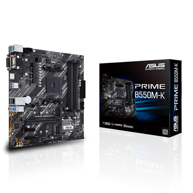 ASUS PRIME B550M-K mATX Motherboard