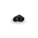 Alphacool Eiszapfen 90°  G1/4 M-F  Rotatable Adaptor Fitting 4 Pack - Black