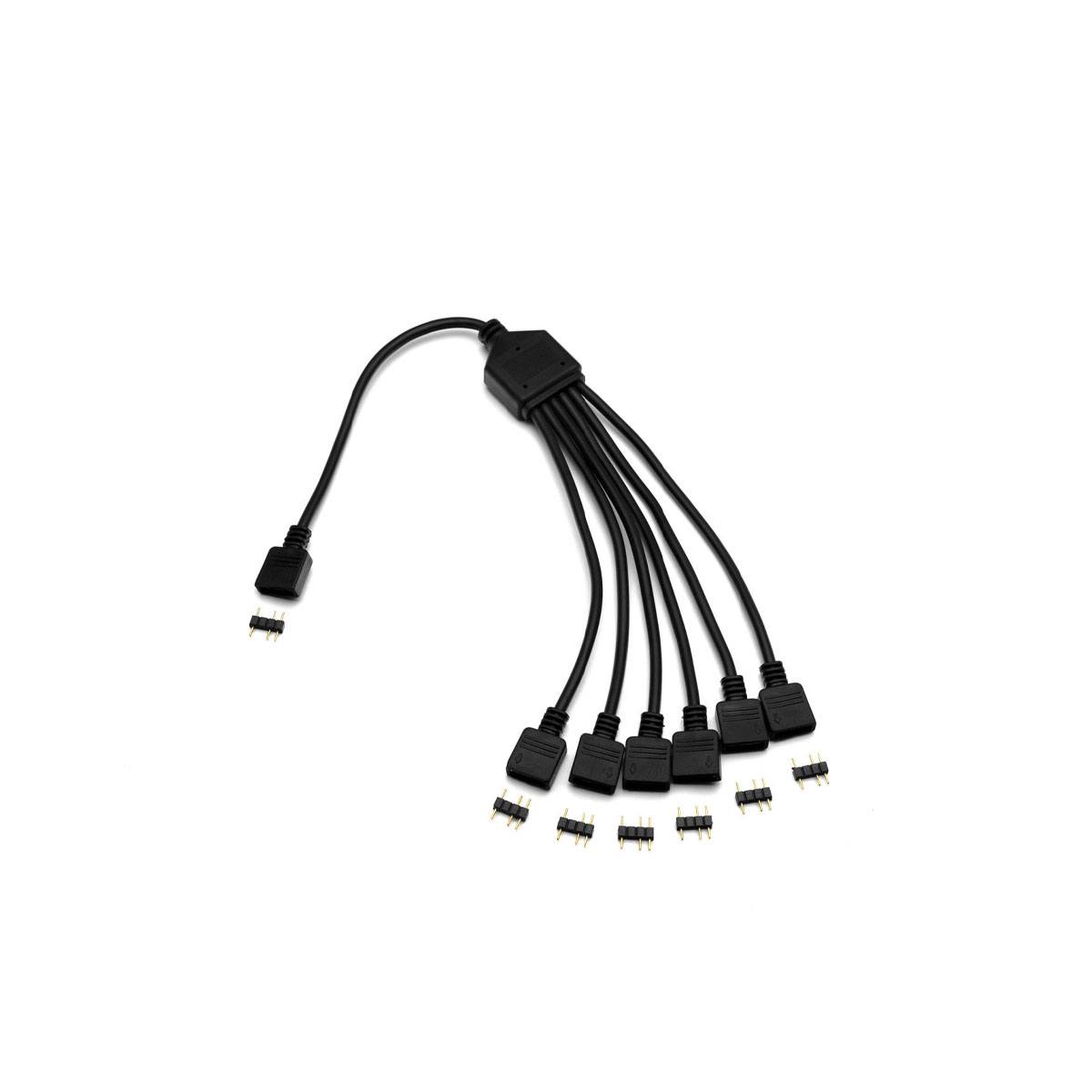 EKWB EK-D-RGB 6-Way Splitter Cable