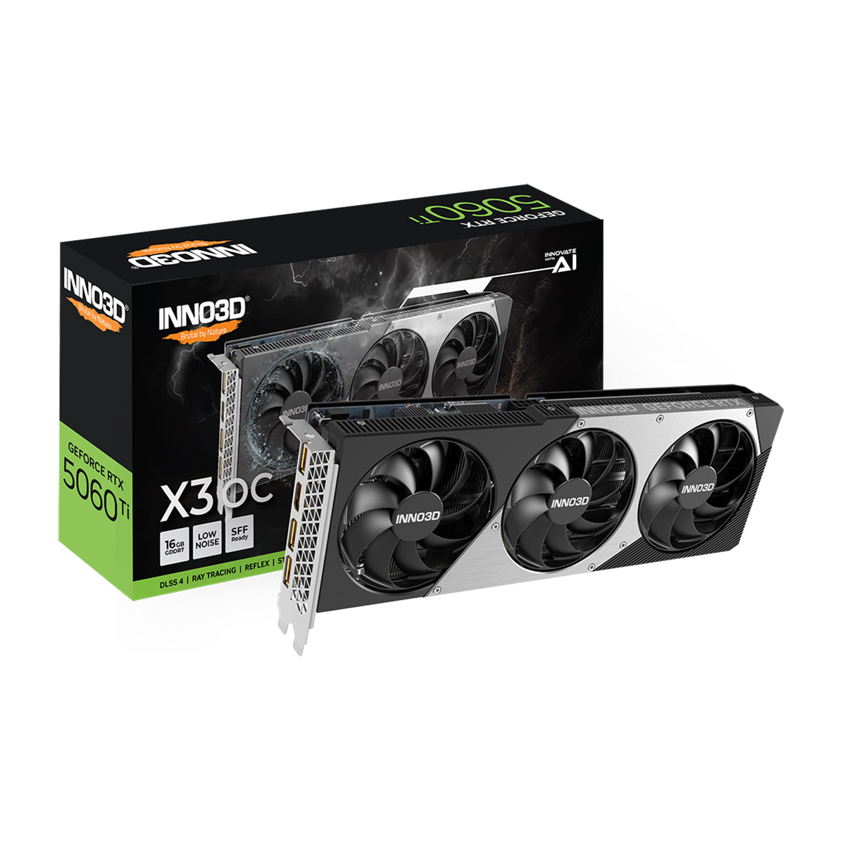 INNO3D GeForce RTX 5060 Ti X3 OC 16GB Graphics Card