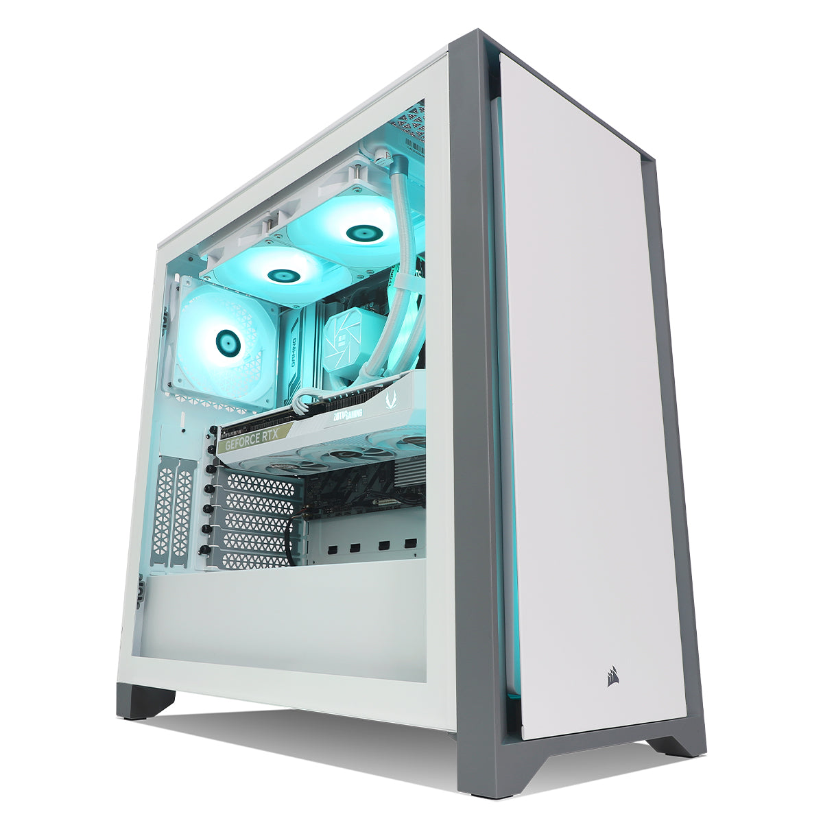 Blizzard RTX 5070 Ryzen 5 9600X Gaming PC - WHITE