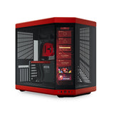 HYTE Y70 Touch Tempered Glass Full Tower Case Red and Black