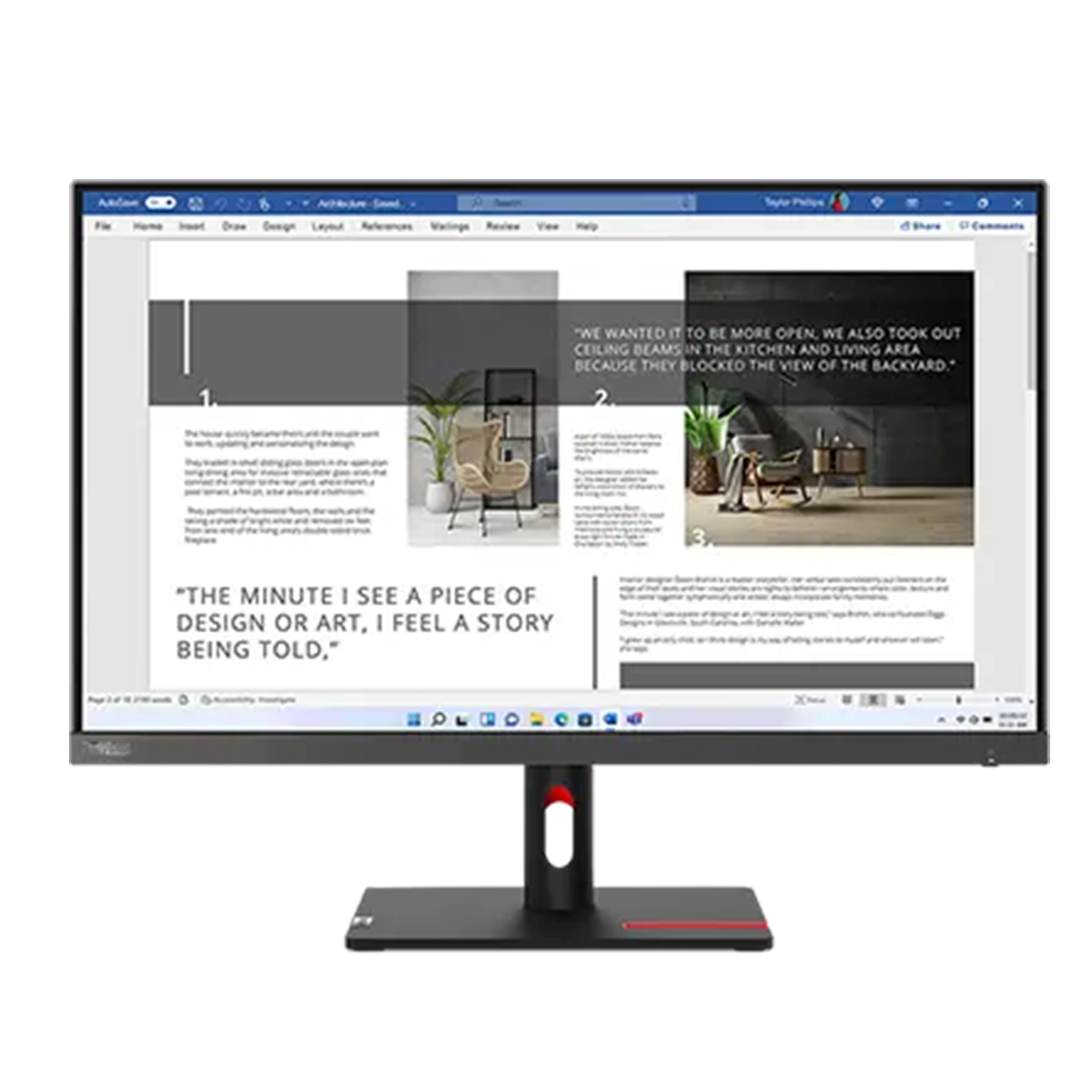 Lenovo S27I-30 27" FHD IPS Monitor