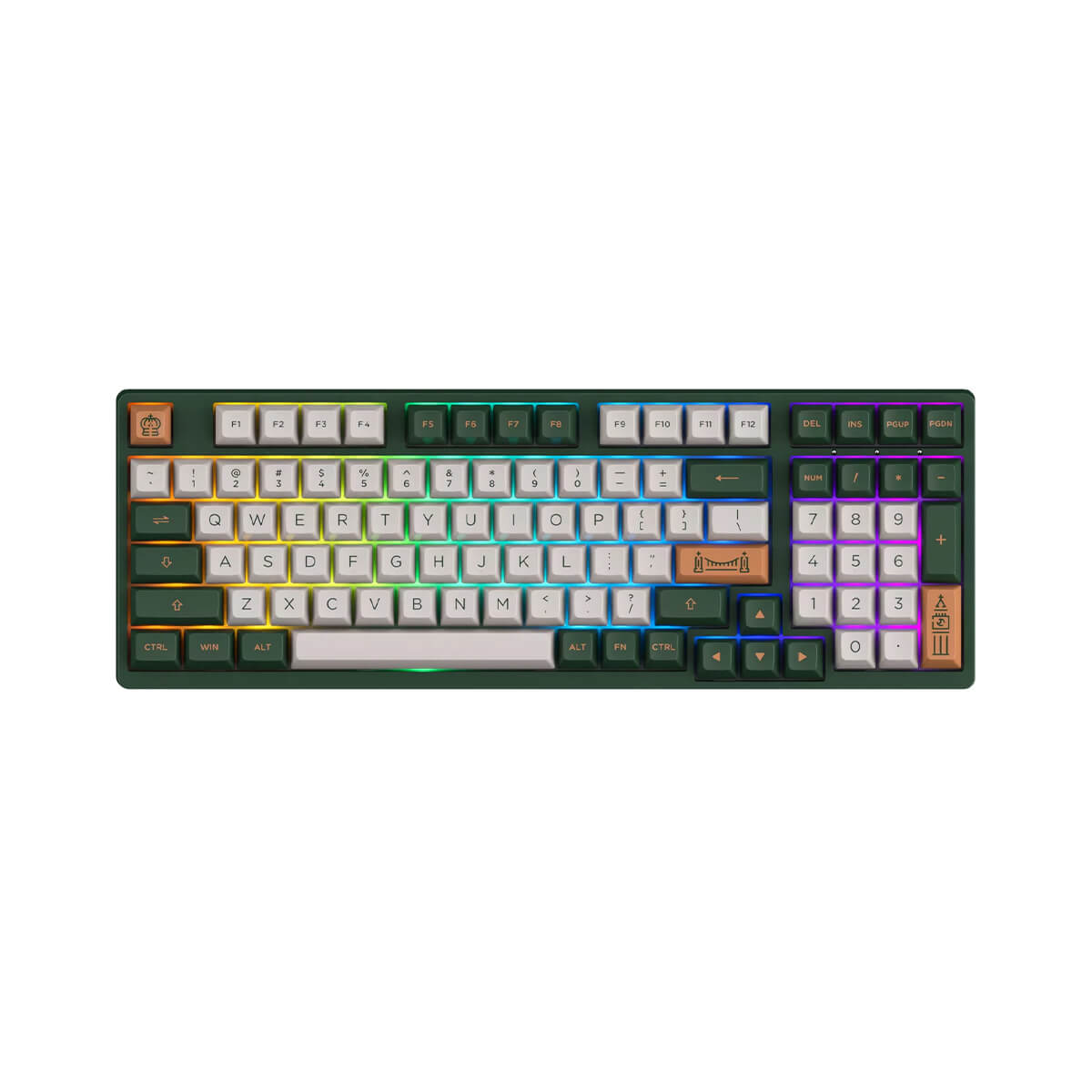 Akko 3098S London Hot-Swappable RGB Keyboard CS Silver Switch