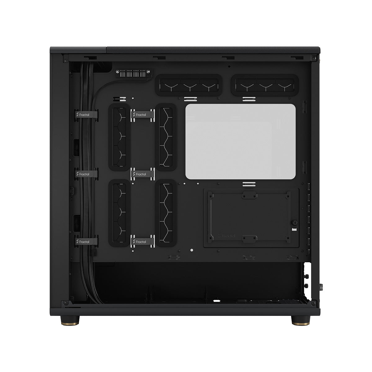 Fractal Design North XL Full Tower Case - Charcoal Black TG Dark