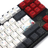 Varmilo VEM87 Beijing Opera TKL Mechanical Keyboard - EC Rose V2 Linear Switch