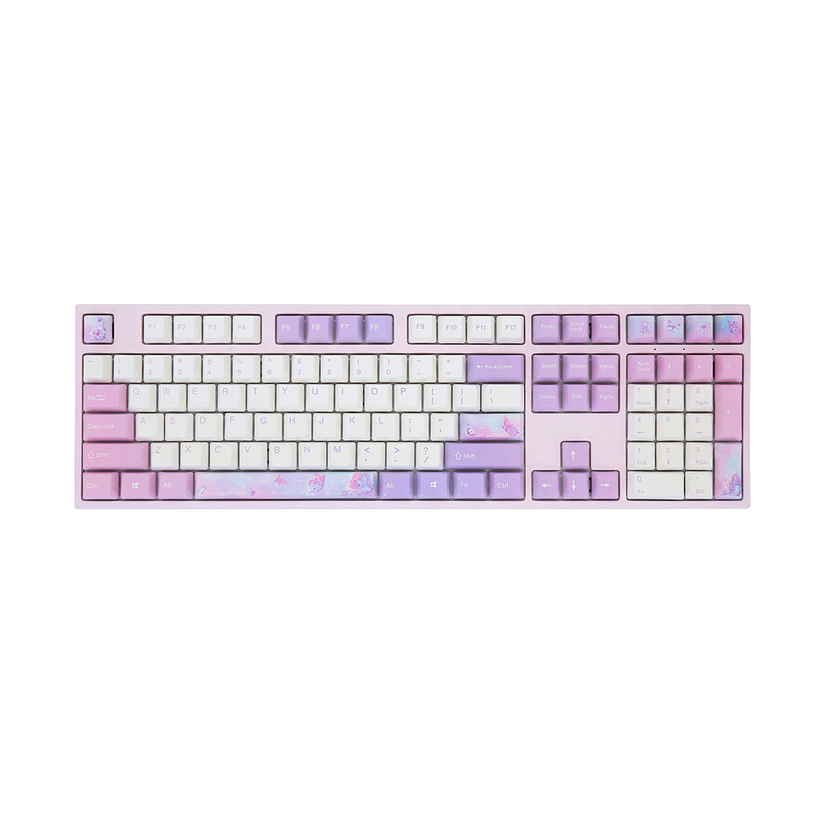 Varmilo VEM108 Dreams On Board Mechanical Keyboard - EC Sakura V2 Linear Switch