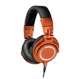 Audio Technica ATH-M50xMO Closed-Back Studio Monitoring Headphones - Metallic Orange Limited Edition