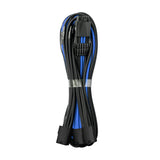 CableMod ModMesh Sleeved 12VHPWR StealthSense PCI-e Extension (Black + Blue, 16-pin to Triple 8-pin, 45cm)