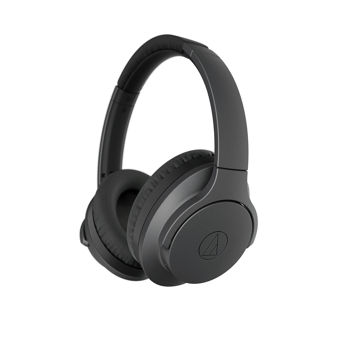 Audio Technica ATH-ANC700BT Closed Circumaural Active Noise Cancelling Bluetooth Travel Headphones - Black