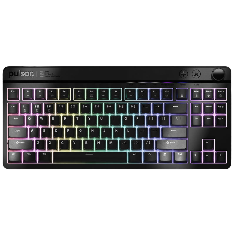 Pulsar Xboard MS TKL Mechanical Gaming Keyboard Linear Switch - Black